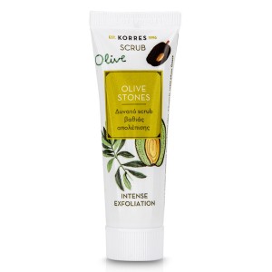 Korres Scrub Olive Stones Δυνατό Scrub Βαθιάς Απολέπισης, 18ml