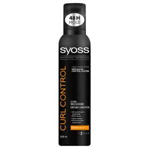 SYOSS MOUSSE 250ml - (CURL CONTROL/ΠΟΡΤΟΚΑΛΙ)