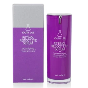 Youth Lab Retinol Reboot Eye Serum Αναπλαστικός Ορός Ματιών Ματιών με Νέας Γενιάς Βιταμίνη Α, 15ml