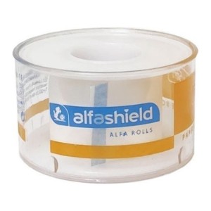 Alfashield Alfarolls Paper Χάρτινη Ταινία Στερέωσης 2.5cm X 5m, 1τμχ