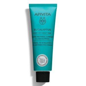 Apivita Eucalyptus Comfort Chest Rub Κρέμα με Ευκάλυπτο για Εντριβή στο Στήθος, 50ml