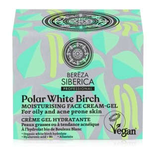 Natura Siberica Bereza Ενυδατική 24ωρη Κρέμα Τζέλ για Λιπαρή & Ακνεϊκή Επιδερμίδα, 50ml