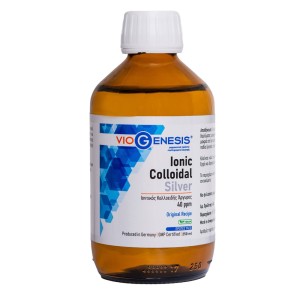 Viogenesis Colloidal Silver Ionic 40ppm, Ιοντικός Κολλοειδής Άργυρος, 250ml