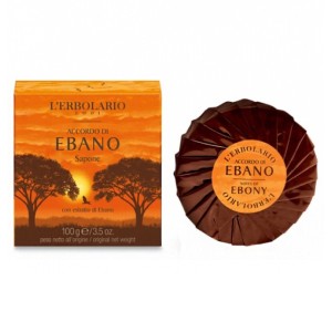 L Erbolario Notes of Ebony Perfumed Soap Αρωματικό Σαπούνι, 100gr