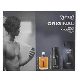 STR8 After Shave Lotion 50ml & Αποσμητικό Spray 150ml & Shower Gel Original, 250ml