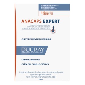 Ducray Anacaps Expert Συμπλήρωμα Διατροφής που Προτείνεται για τη Χρόνια Τριχόπτωση , 30caps