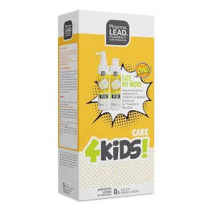 PharmaLead 4Kids Lice No More Set Αντιφθειρικό Σαμπουάν, 125ml & Αντιφθειρική Λοσιόν, 125ml