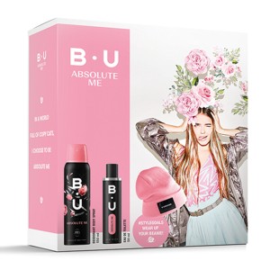 B.U. Absolute Me Eau de Toilette 50ml, Deodorant Spray 150ml & Gift Beanie
