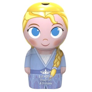 Air-Val International Frozen Elsa Shower Gel & Shampoo 2 In 1 Παιδικό Αφρόλουτρο & Σαμπουάν 2 σε 1, 400ml