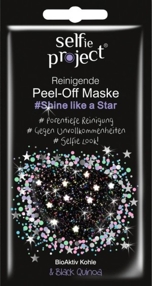 Selfie Project Peel-off Μask 12ml #Shine Like a Star Μάσκα Προσώπου, 25ml