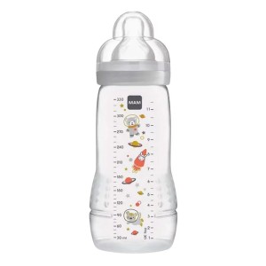 Mam Easy Active Πλαστικό Μπιμπερό με Θηλή Σιλικόνης για 4+ μηνών (361SU), 330ml 