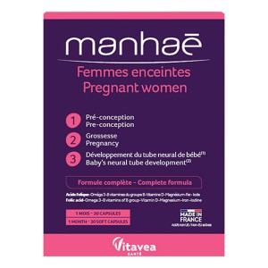 Manhae Pregnant Woman για Πριν και κατά τη Διάρκεια της Εγκυμοσύνης, 30κάψουλες