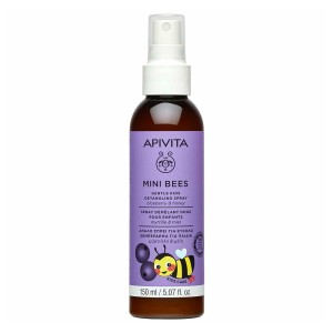 Apivita Mini Bees Gentle Kids Απαλό Σπρέι για Εύκολο Ξεμπέρδεμα για Παιδιά με Μύρτιλλο και Μέλι, 150ml
