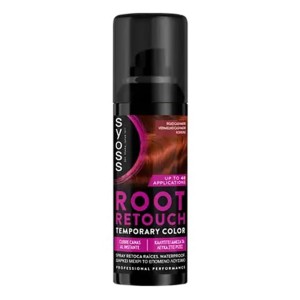 Syoss Root Retouch Σπρέι Προσωρινής Κάλυψης για τις Ρίζες Κόκκινο, 120ml