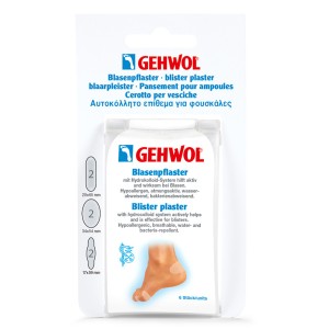 Gehwol Blister Plaster Sorted Αυτοκόλλητα Επιθέματα για Φουσκάλες Διάφορα Μεγέθη, 6τμχ