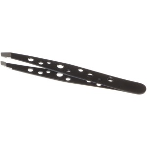 Ro-Ro Accessories Τσιμπιδάκι Φρυδιών Λοξό Μαύρο - TS213B