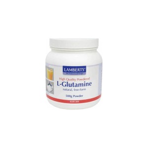 LAMBERTS L-GLUTAMINE POWDER, σκόνη, 500 gr