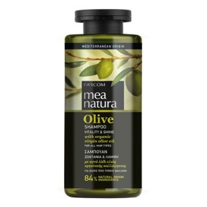 Farcom Mea Natura Olive Σαμπουάν Ζωντάνια & Λάμψη, 300ml