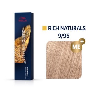 Wella Koleston Perfect Me+ Rich Naturals 9/96 ξανθό πολύ ανοιχτό ιριζέ βιολέ, 60ml 