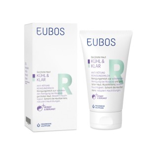 Eubos Γαλάκτωμα Καθαρισμού Cool & Calm Redness Relieving για Ευαίσθητες Επιδερμίδες, 150ml
