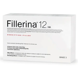 Fillerina 12HA Densifying Filler Face Treatment Αγωγή Εντατικής Αναπλήρωσης του Όγκου & Γεμίσματος των Ρυτίδων Grade 3, 60ml