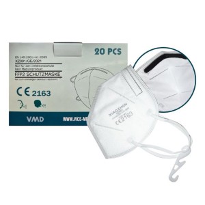 Vmd Protective Masks Άσπρες, 20τμχ