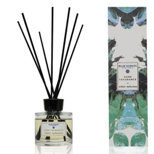 Blue Scents Home Fragrance White Infusion Αρωματικό Χώρου με Sticks Διάχυσης, 100ml	