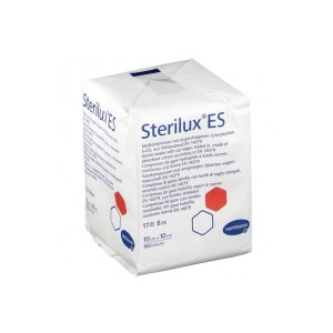 Hartmann Sterilux ES γάζες μη αποστειρωμένες 13 κλωστων 10x10cm 418804 (100 τεμάχια)