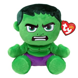 TY Beannie Boos Χνουδωτός Hulk 15εκ, 1τμχ