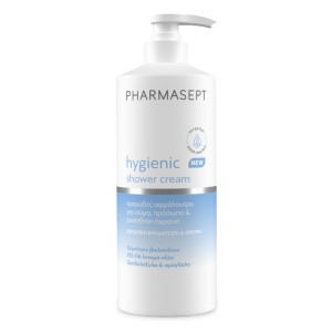 Pharmasept Hygienic Shower Cream Κρεμώδες Αφρόλουτρο για Σώμα Πρόσωπο & Ευαίσθητη Περιοχή, 500ml