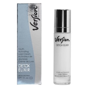 Version Detox Elixir Cream SPF15 Αντιρυτιδική Κρέμα Προσώπου με Αντιοξειδωτική Δράση, 50ml