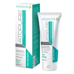 Helenvita Atopure Skin Emulsion Γαλάκτωμα Για Δέρμα Με Τάση Προς Ατοπία, 200ml
