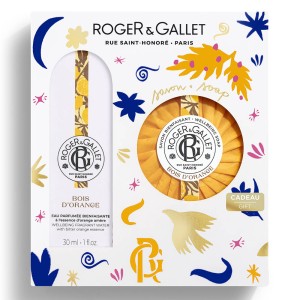 Roger & Gallet  Εορταστικό Σετ Bois d Orange Eau Parfumee Bienfaisante 30ml + Δώρο Bois d Orange Σαπούνι 100g