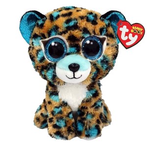 TY Beanie Boos Cobalt Λεοπάρδαλη Μπλε 15εκ, 1τμχ