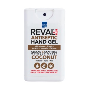 Intermed Reval Plus Coconut Αντισηπτικό Gel Χεριών Καρύδα, 15ml