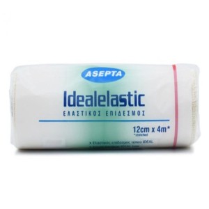 Asepta Idealuniflex 12cmx5m Ελαστικός Επίδεσμος, 1τμχ