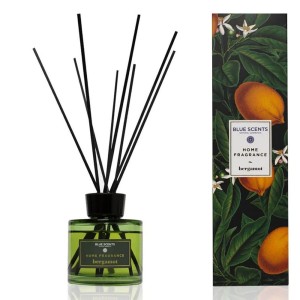 Blue Scents Home Fragrance Bergamot Αρωματικό Χώρου με Sticks Διάχυσης, 100ml