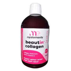 My Elements Beautin Collagen για Μαλλιά,Δέρμα & Νύχια Φράουλα - Βανίλια, 500ml