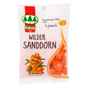 Kaiser Wilder Sanddorn Καραμέλες για το Bήχα με Ιπποφαές, 90g