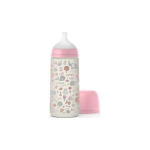 Suavinex Memory Θηλή Σιλικόνης 6m+ Pink 270ml