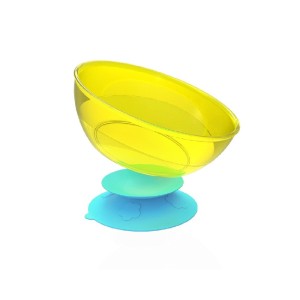 Kidsme Μπωλ με βεντούζα - Lime - KID-0027, 1τμχ
