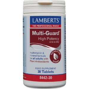 Lamberts Multi Guard Πολυβιταμινούχο Σκεύασμα Υψηλής Δραστικότητας, 30tabs