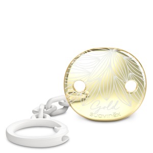 Suavinex Κλιπ Πιπίλας Gold Grey, 1τμχ