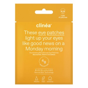 Clinéa Patches Ματιών Λάμψης Illuminating Biocellulose Eye Patches, 1ζευγάρι