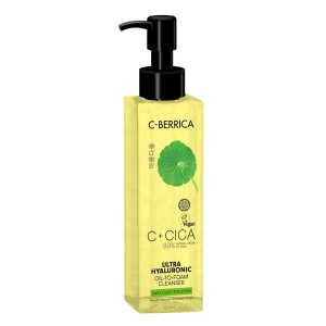 Natura Siberica C+Cica C-Berrica Αφρώδες Λάδι Καθαρισμού με Υαλουρονικό Οξύ, 150ml
