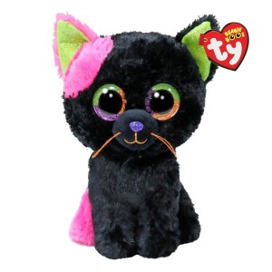 TY Beanie Boos Licorice Χνουδωτή Γατούλα Μαύρο 15εκ, 1τμχ