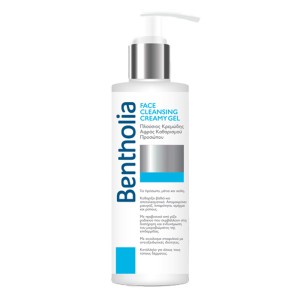 Bentholia Face Cleansing Creamy Gel Πλούσιος Κρεμώδης Αφρός Καθαρισμού Προσώπου, 300ml