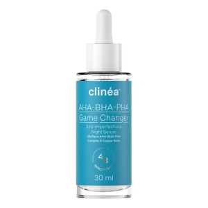 Clinea AHA-BHA-PHA Game Changer Anti-imperfections Ορός Νυκτός κατά των Ατελειών, 30ml