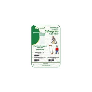 FARMACARE Salvagesso, Προστατευτικό γύψου για το Μπάνιο, (για πόδι ή χέρι) Small, 28x60, 6τμχ (A909916621)