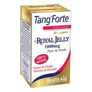 Health Aid Tang Forte Αγνός Βασιλικός Πολτός Royal Jelly 1000mg για Τόνωση Ενέργειας & Ενίσχυση του Ανοσοποιητικού, 30caps